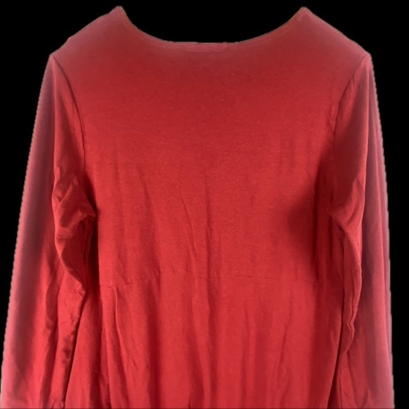 Bryn Walker M Chels Bamboo cotton stretch long sleeve Tunic dress USA lagenlook - Picture 9 of 12